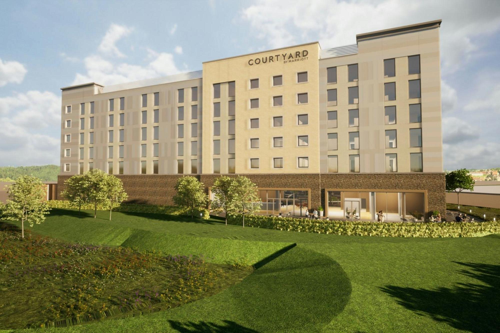 Hotel Courtyard By Marriott Sheffield Exterior foto